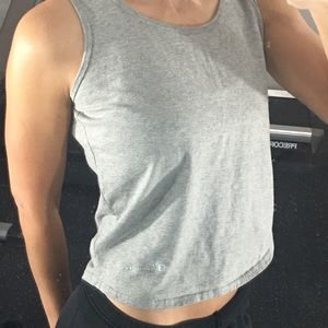 Champion gray tank top size small